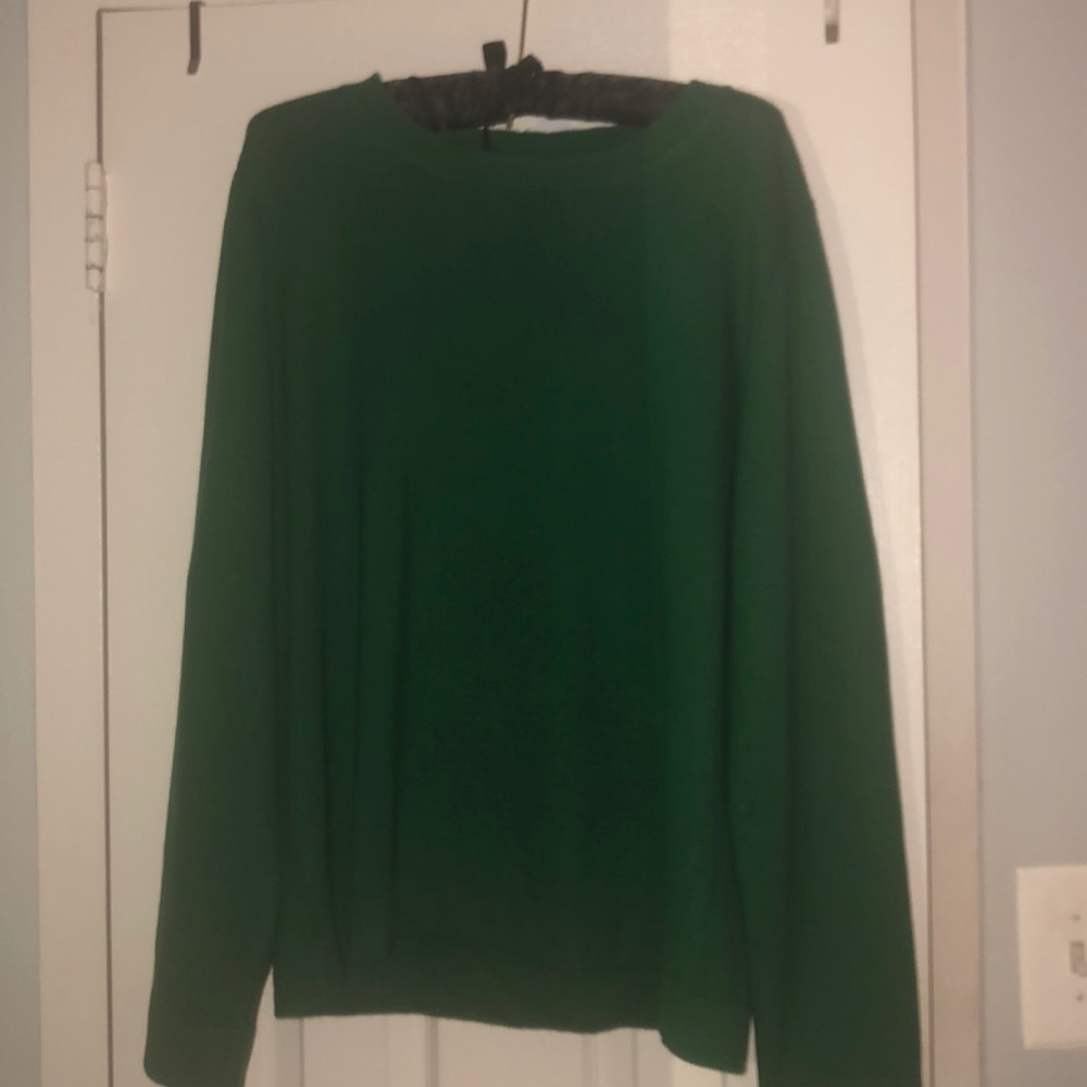 NWT Forest Green J Crew Factory Sweater